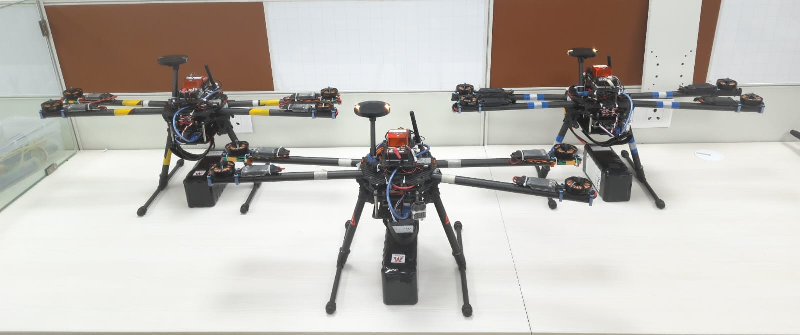 Drone swarn communication